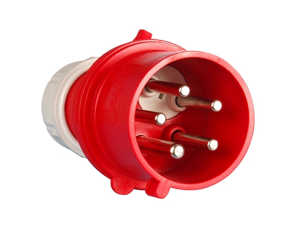 Fiche mâle 415V 3P+T 32A-CEBA-P17MI4B32T