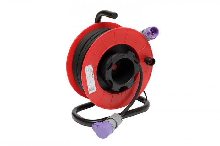 Enrouleur TB 25m 2x4 H07 24V -CEBA-TB25407+2B24