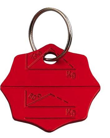 PLAQUE IDENTIFICATION POUR CHAINE 2 ET4 BRINS COBALTIX- MACPECH2