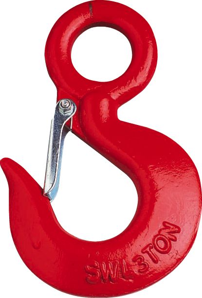 CROCHET A ŒIL + LINGUET DE SECURITE OL 2T COBALTIX -MCOOL2