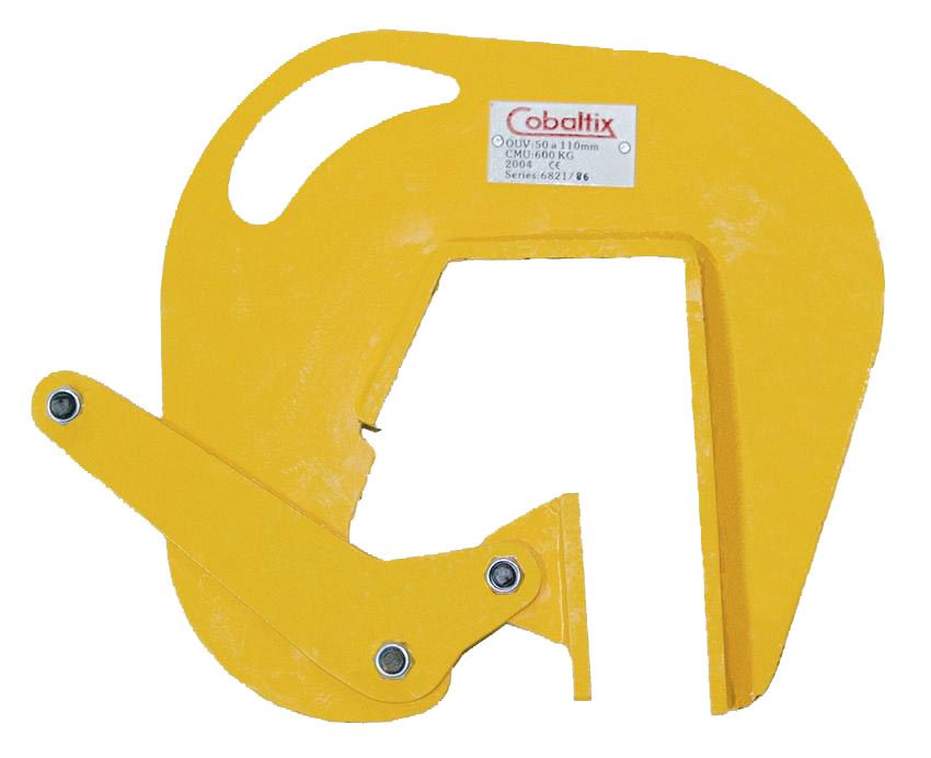 JEU DE 3 PINCES COBALTIX ÉQUIPÉE D'UNE ÉLINGUE CHAÎNE 3 BRINS