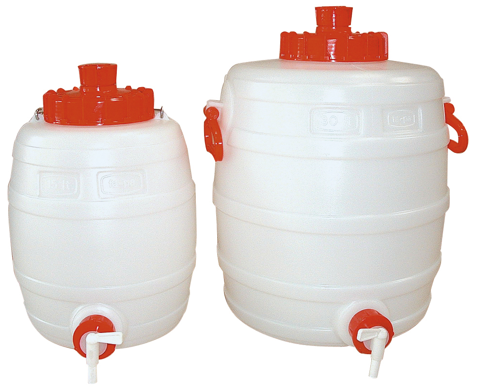 Tonnelet PE alimentaire 15 litres CEMO - 9466