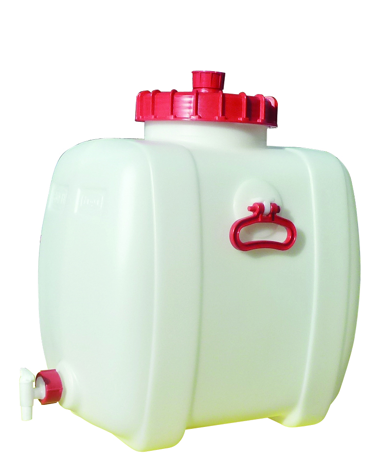 Tonnelet PE alimentaire 15 litres CEMO - 9466