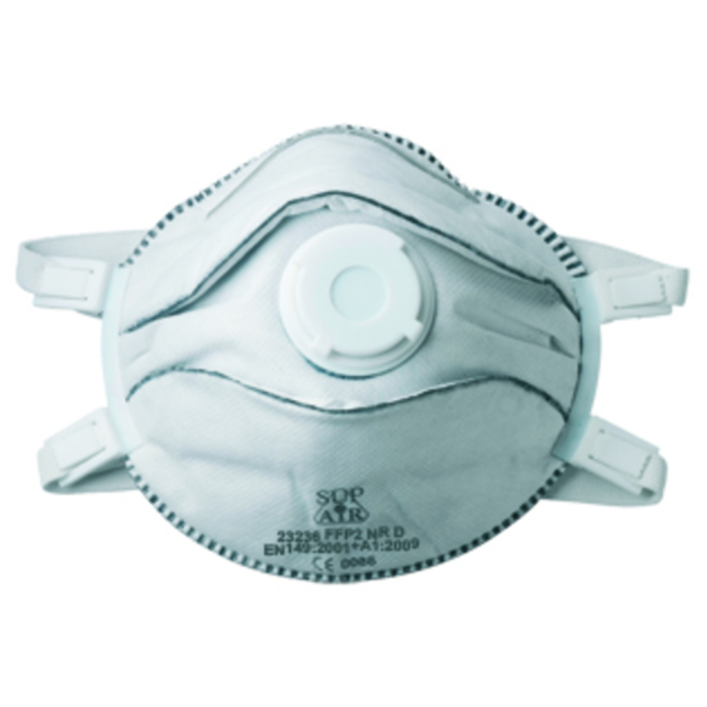 Masque coque MO23236 FFP2 NR D SL - Boîte de 5 pièces - COVERGUARD - 23236