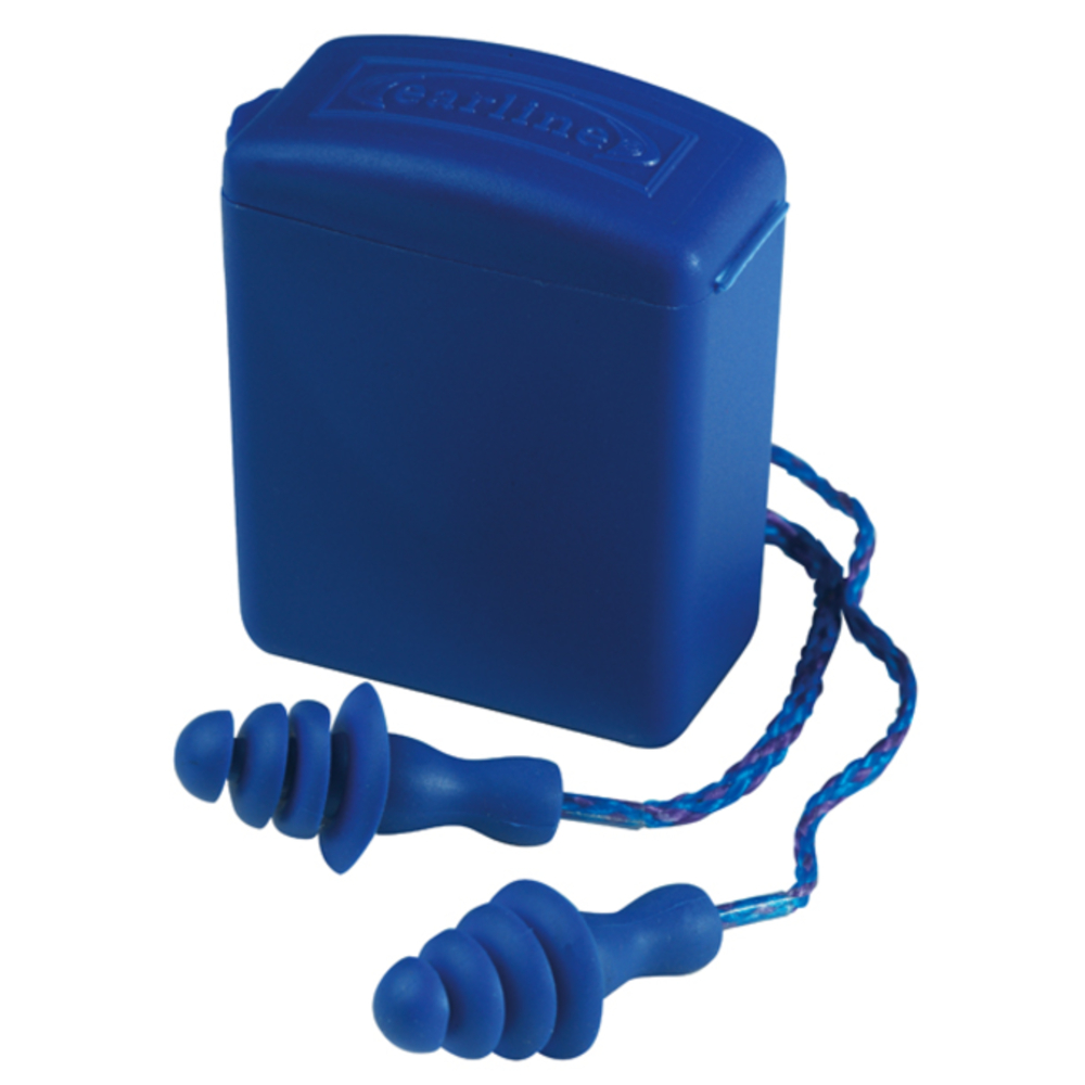 Bouchons réutilisables EARLINE 30211 bleu - Boîte de 50 paires - COVERGUARD - 30211