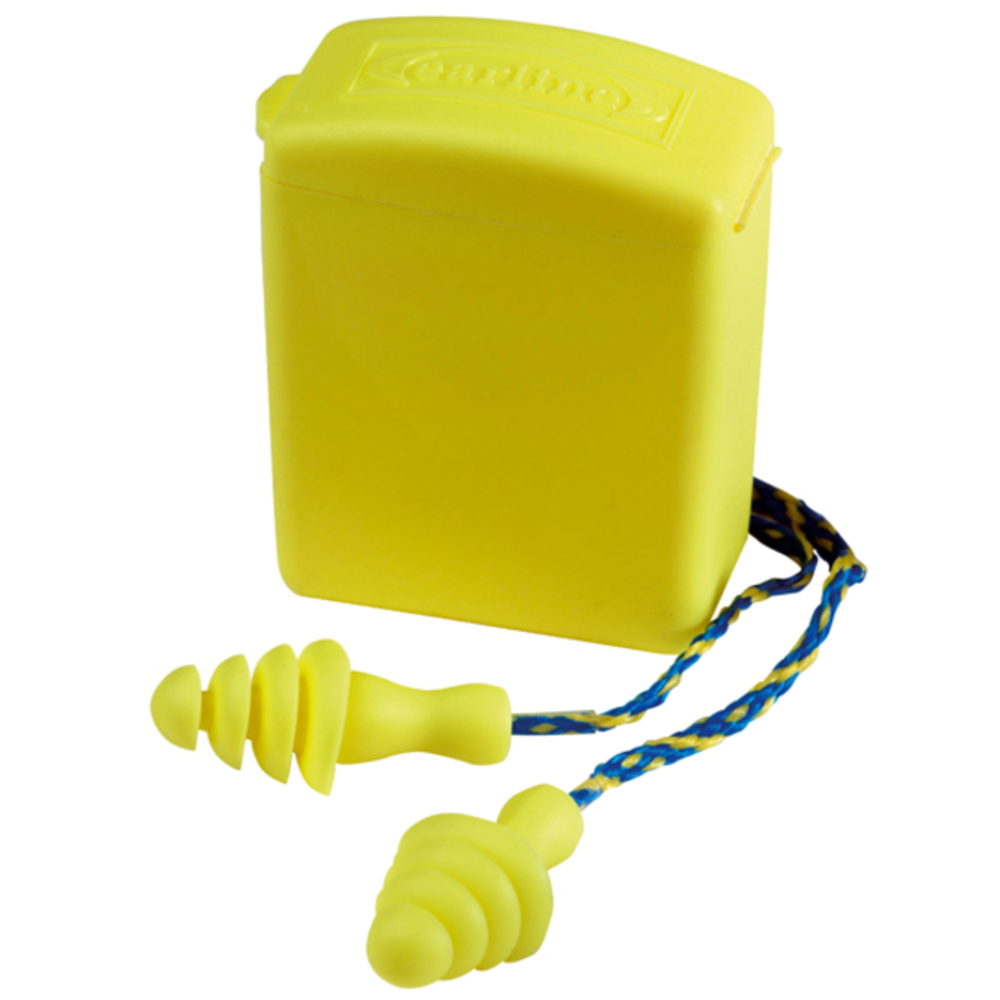 Bouchons réutilisables EARLINE 30213 jaune - 50 paires - COVERGUARD - 30213