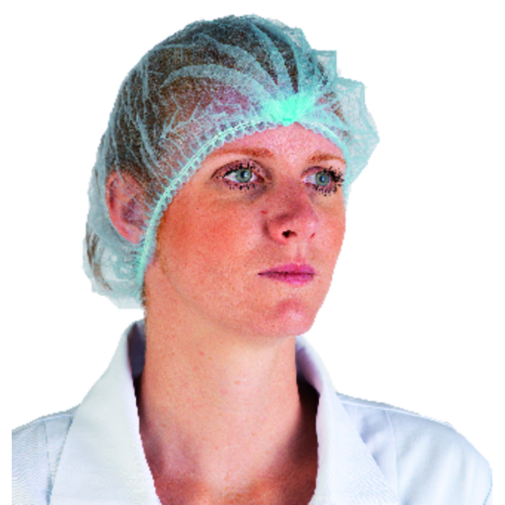 Charlotte ronde BOUFFANT CAP bleu ⌀53 cm - Lot de 100 - COVERGUARD - 45611