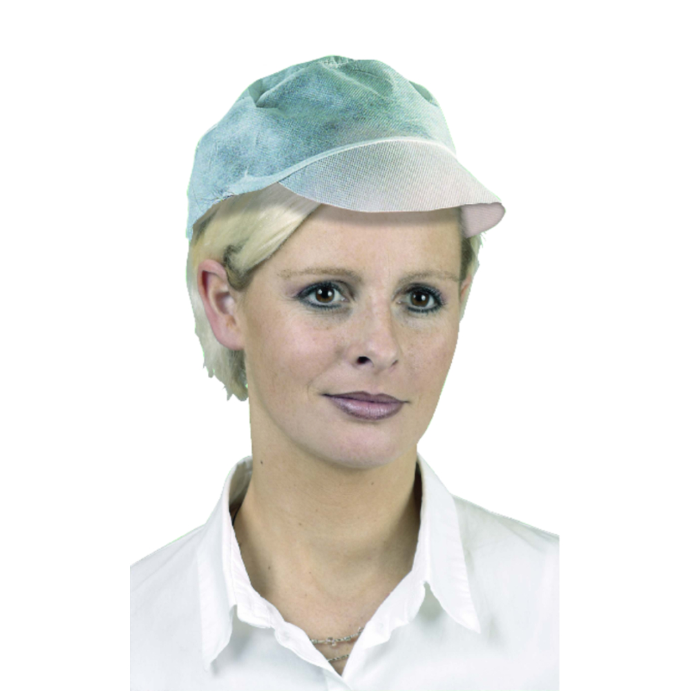 Casquette simple CAP blanc - Lot de 100 - COVERGUARD - 45645
