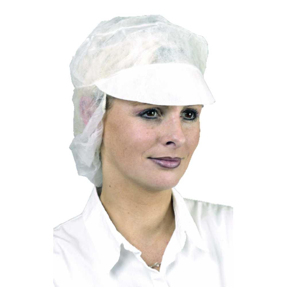Casquette résille SNOODED CAP blanc - Lot de 100 - COVERGUARD - 45650