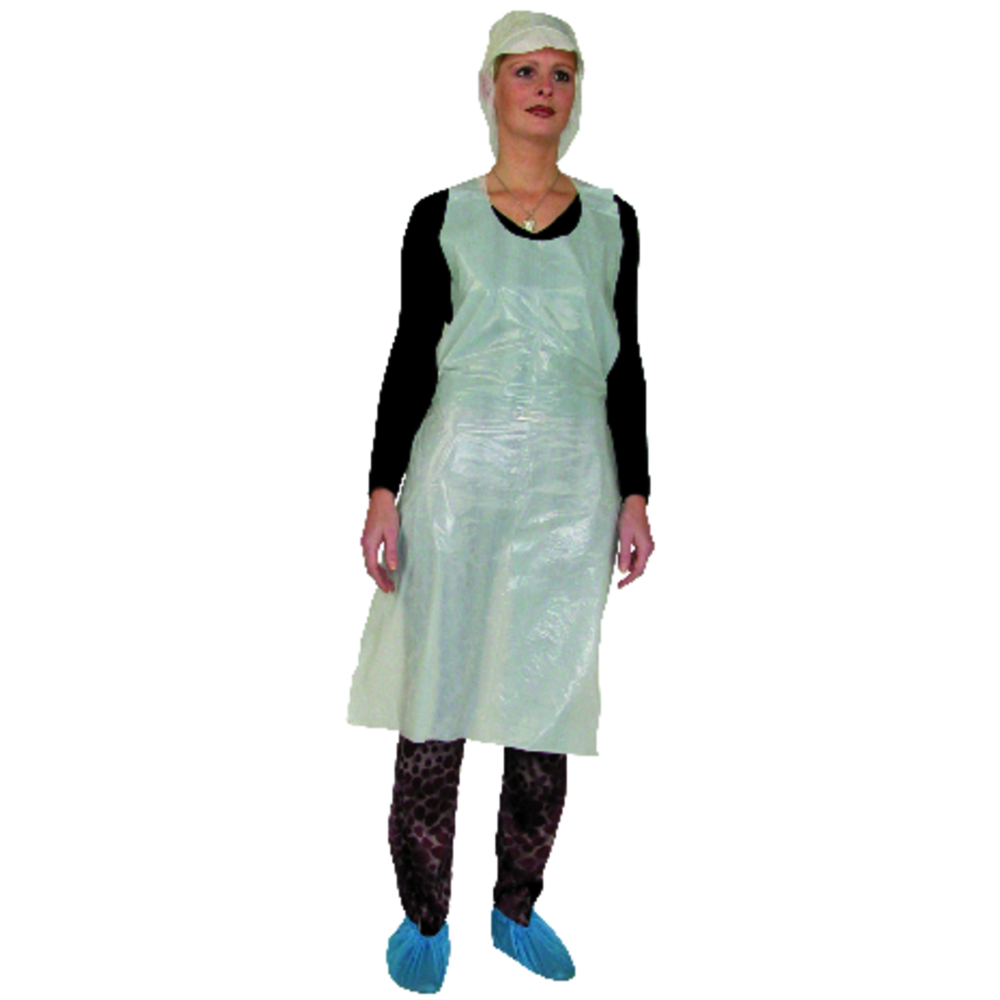 Tablier POLYETHYLENE APRON blanc - Lot de 100 - COVERGUARD - 56220