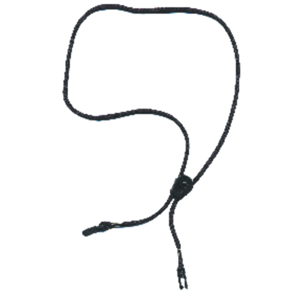 Cordon noir avec serrage STRING noir - COVERGUARD - 61020