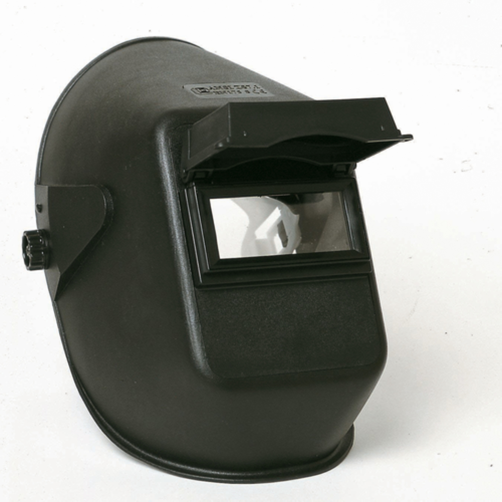 Cagoule de soudage ECRAN FACE RELEVABLE / FLIP UP SCREEN noir - COVERGUARD - 66600