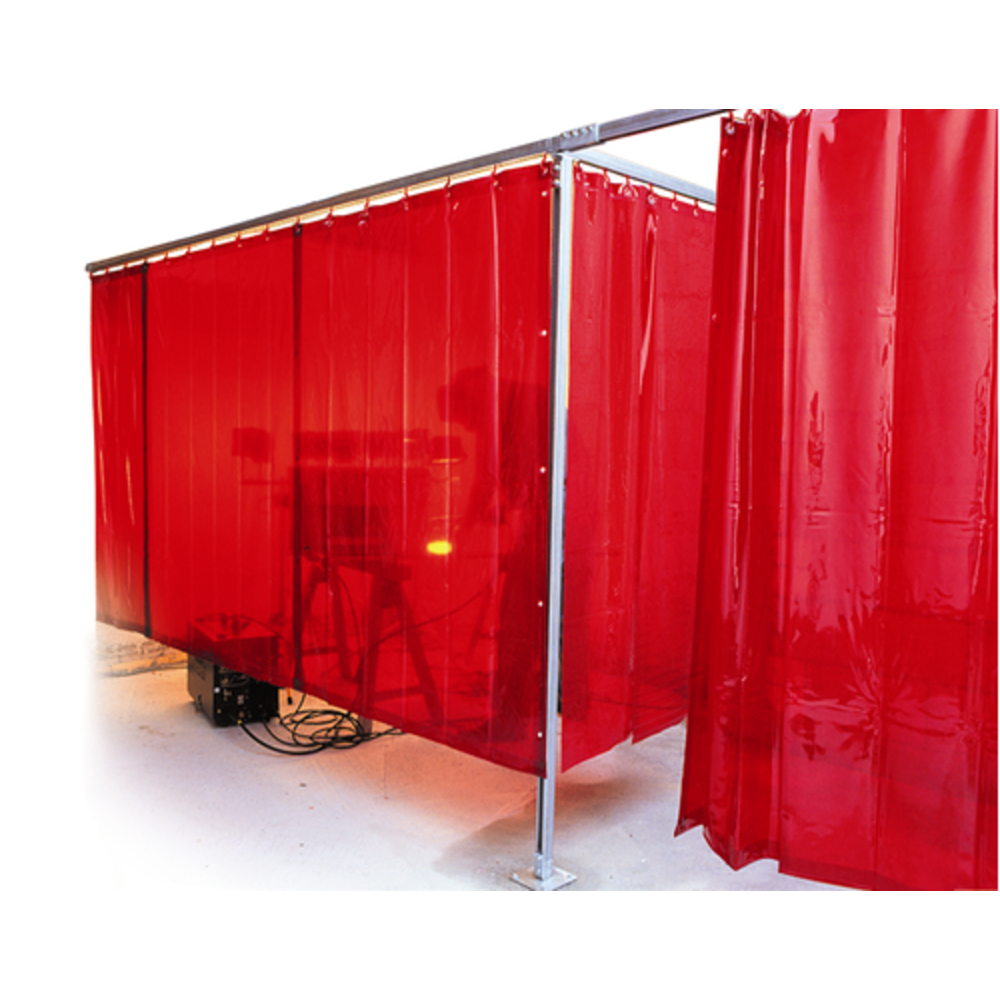 Rideau de rechange pour portant 3 volets LANSARC orange - COVERGUARD - 66918