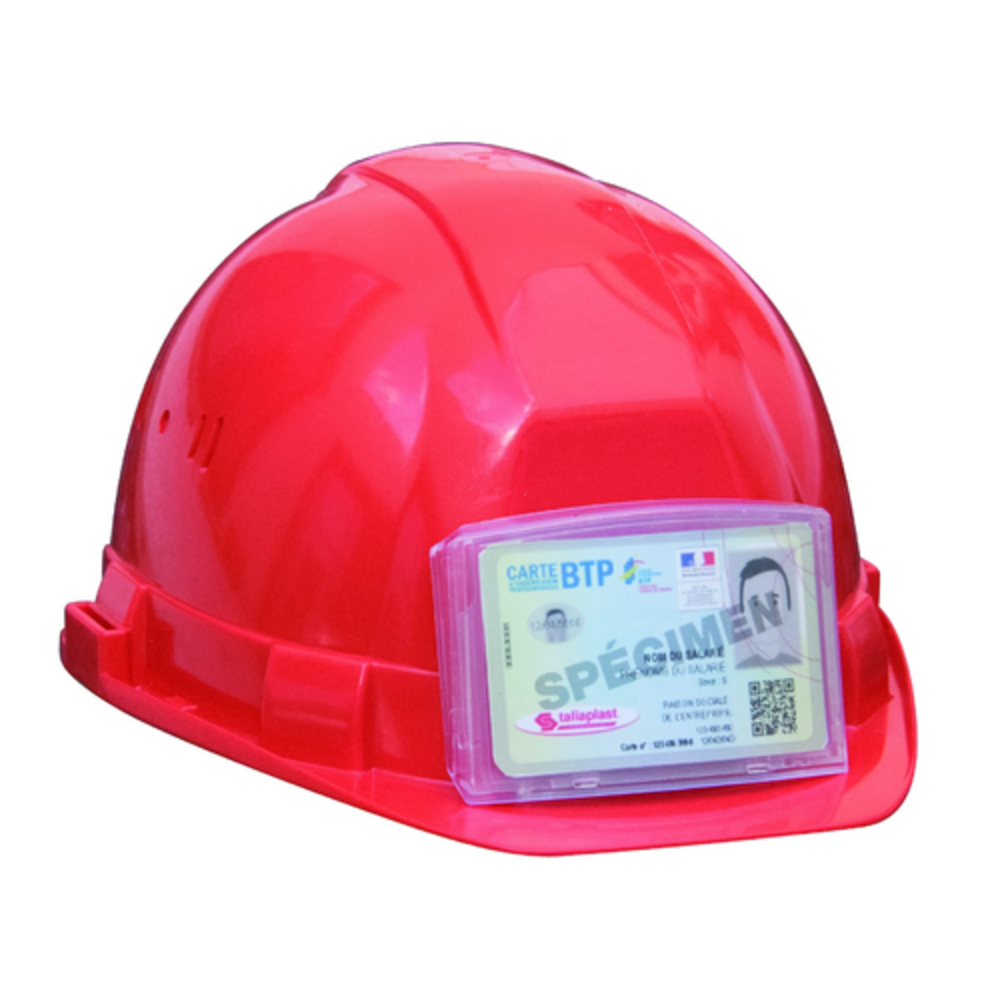 Porte-badge pour casque de sécurité 6POBA - COVERGUARD - 6POBA00NSI