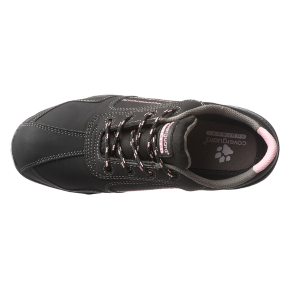 Chaussures basses RUBIS femme S3 noir/rose - COVERGUARD - 9RUBL