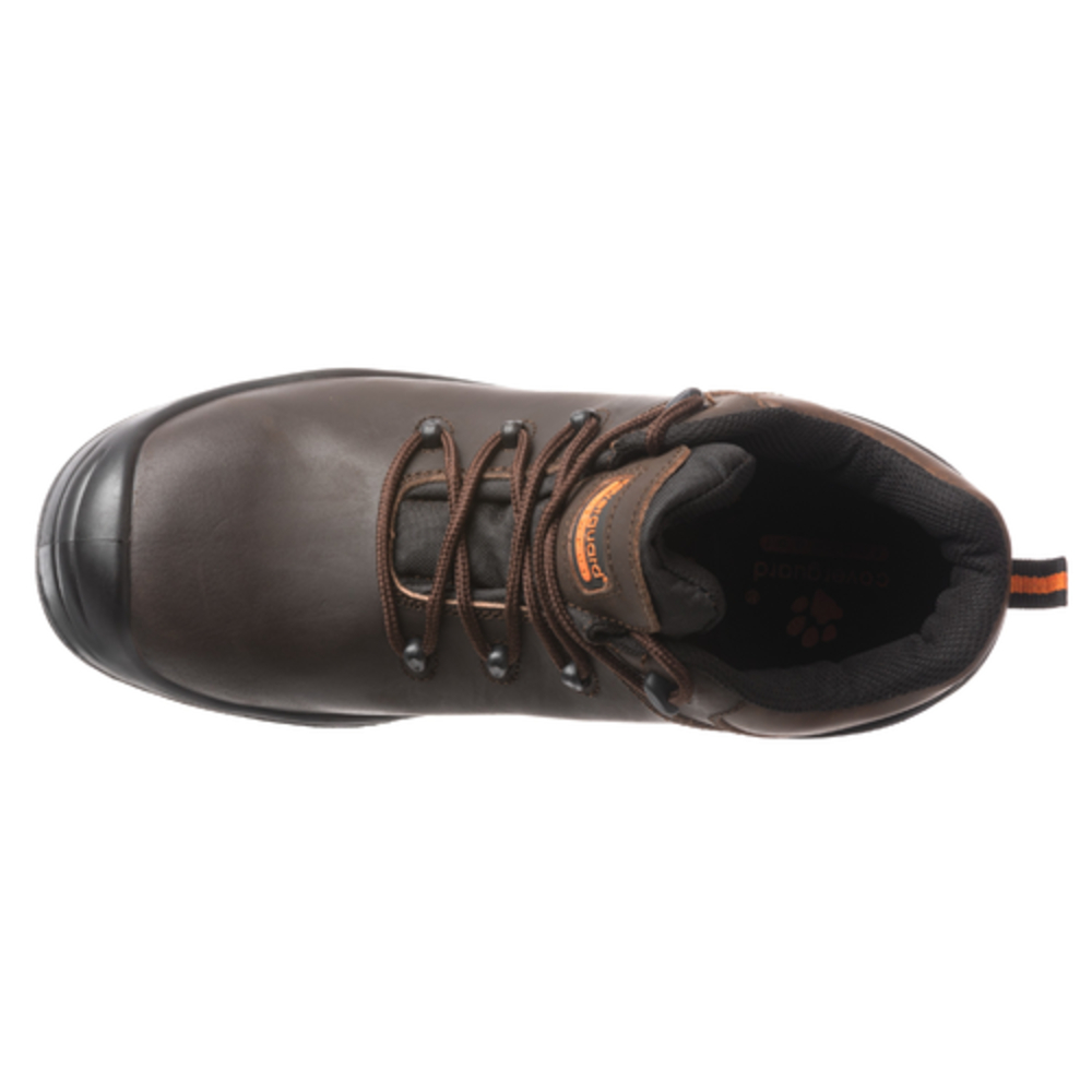 Chaussures basses TOPAZ S3 SRC HRO marron/noir - COVERGUARD - 9TOPL0