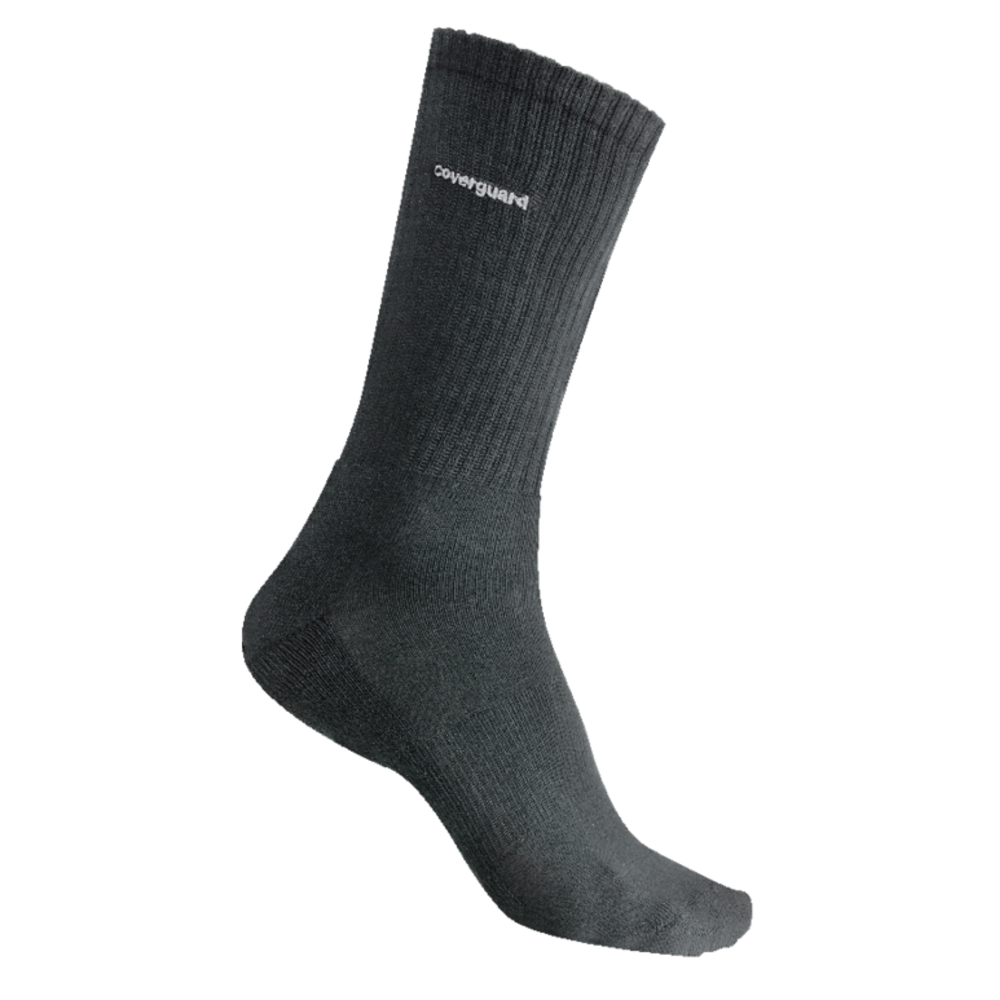 LOT DE 12 Chaussettes BAMBOU noir - COVERGUARD - BAMB