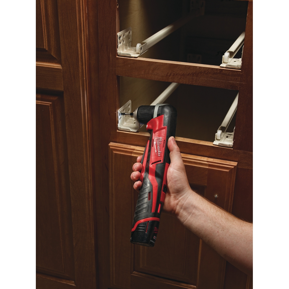 Perceuse visseuse d'angle MILWAUKEE sans fil 12 V (sans chargeur et batterie) C12 RAD-0 - 4933416900