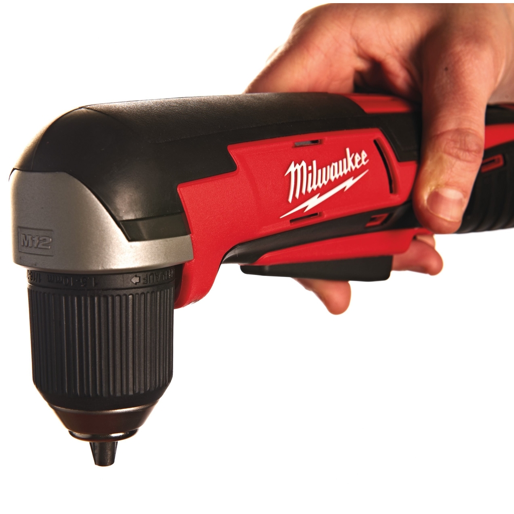 Perceuse visseuse d'angle MILWAUKEE sans fil 12 V (sans chargeur et batterie) C12 RAD-0 - 4933416900