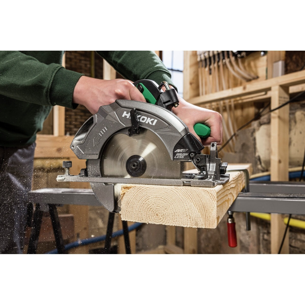 Scie circulaire ø190 36V brushless sans batterie ni chargeur avec coffret - HIKOKI - C3607DBW2Z