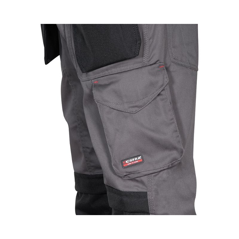 Pantalon BRICKLAYER antracite/noir - Taille standard - COFRA - V015-0-04
