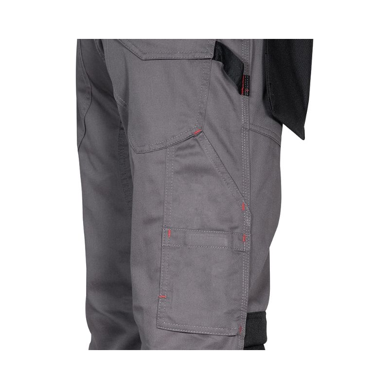 Pantalon BRICKLAYER antracite/noir - Jambes longues - COFRA - V015-0-04