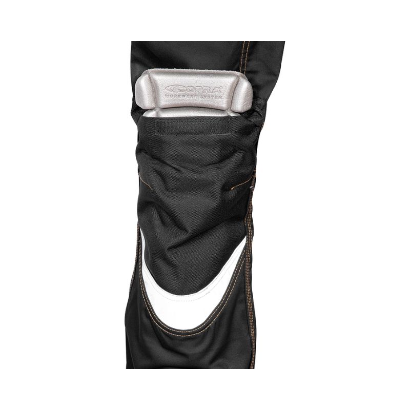 Pantalon BRICKLAYER noir/noir - Jambes courtes - COFRA - V015-0-05