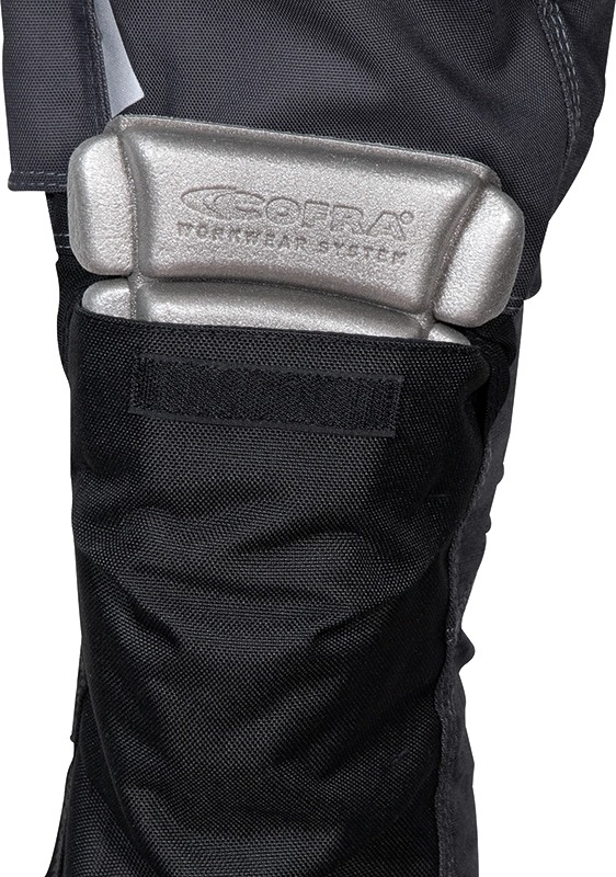 Pantalon Multipoche GONDOMAR anthracite noir - Jambes longues - COFRA - V486-0-06