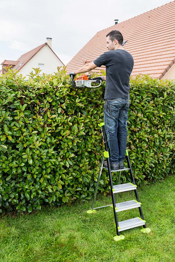 ESCABEAU CENTAURE À MARCHES RIVETÉES GARDEN STEP 5 MARCHES - 219205