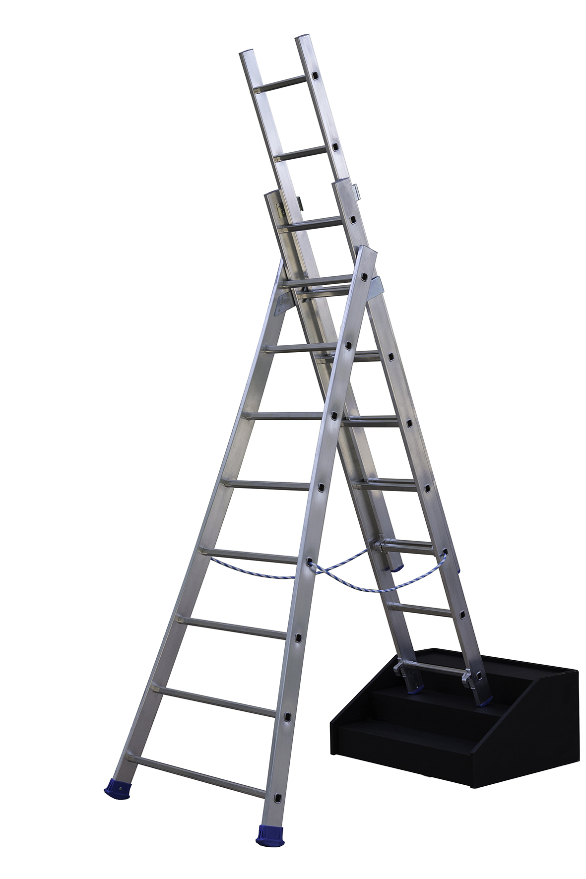 Échelle transformable à base évasée 3 plans CENTAURE KET3 2m30 - 213308