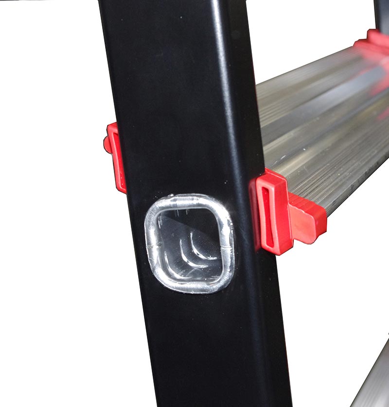 Escabeau alu Pro UP CENTAURE 6 marches serties - hauteur de travail 3,20m - 239206