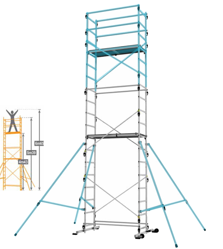 Réhausse pour échafaudage aluminium TEK'UP et QUAD UP EVOLUTION CENTAURE - 347705