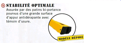 PATIN CENTAURE BI PORTANCE POUR MARCHEPIED MISTER T ( À L'UNITÉ)- 380580