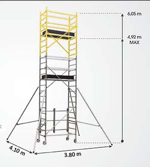 Réhausse pour échafaudage ALTER PRO PLIANT CENTAURE - 439705
