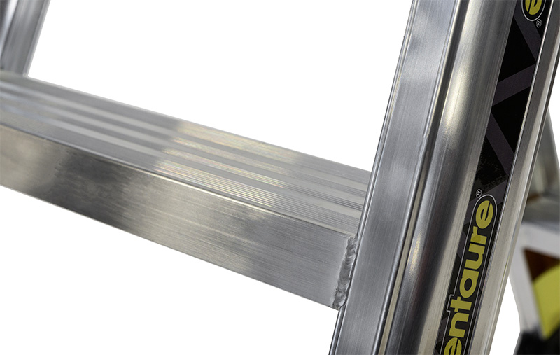 Marchepied ALPHA aluminium double accès 2x4 marches CENTAURE - 651604