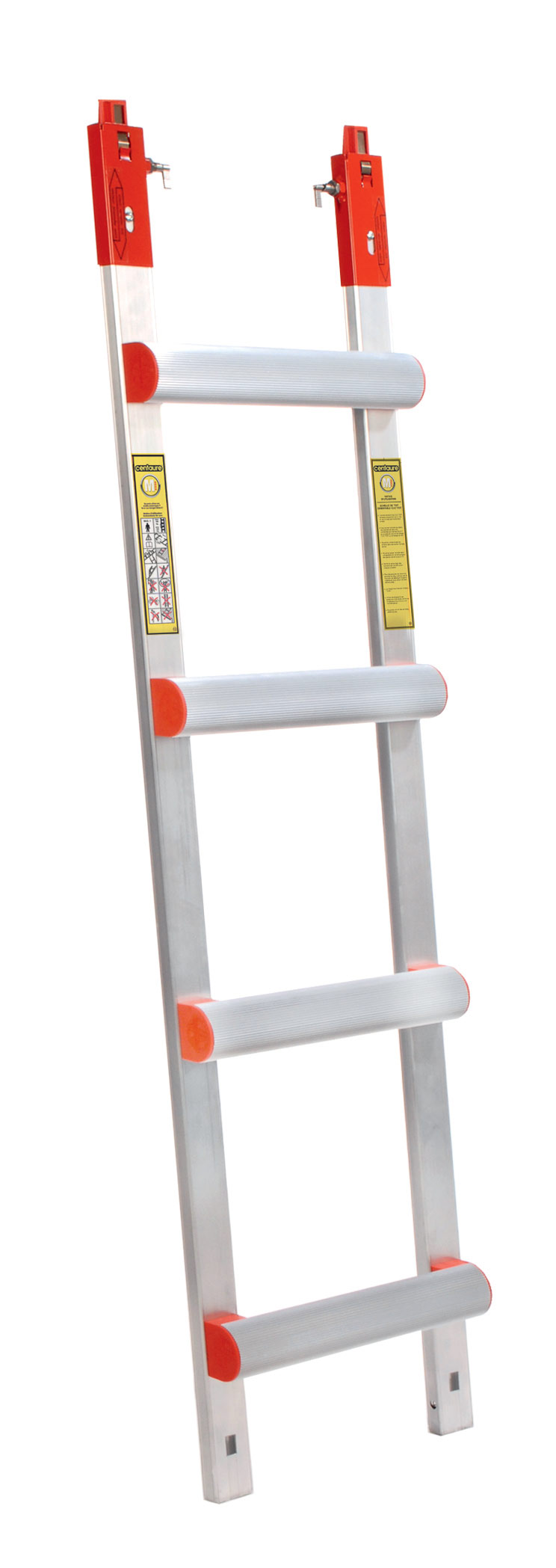 Echelle de toit professionnelle aluminium CENTAURE 5 éléments de 1,25 m - 485025