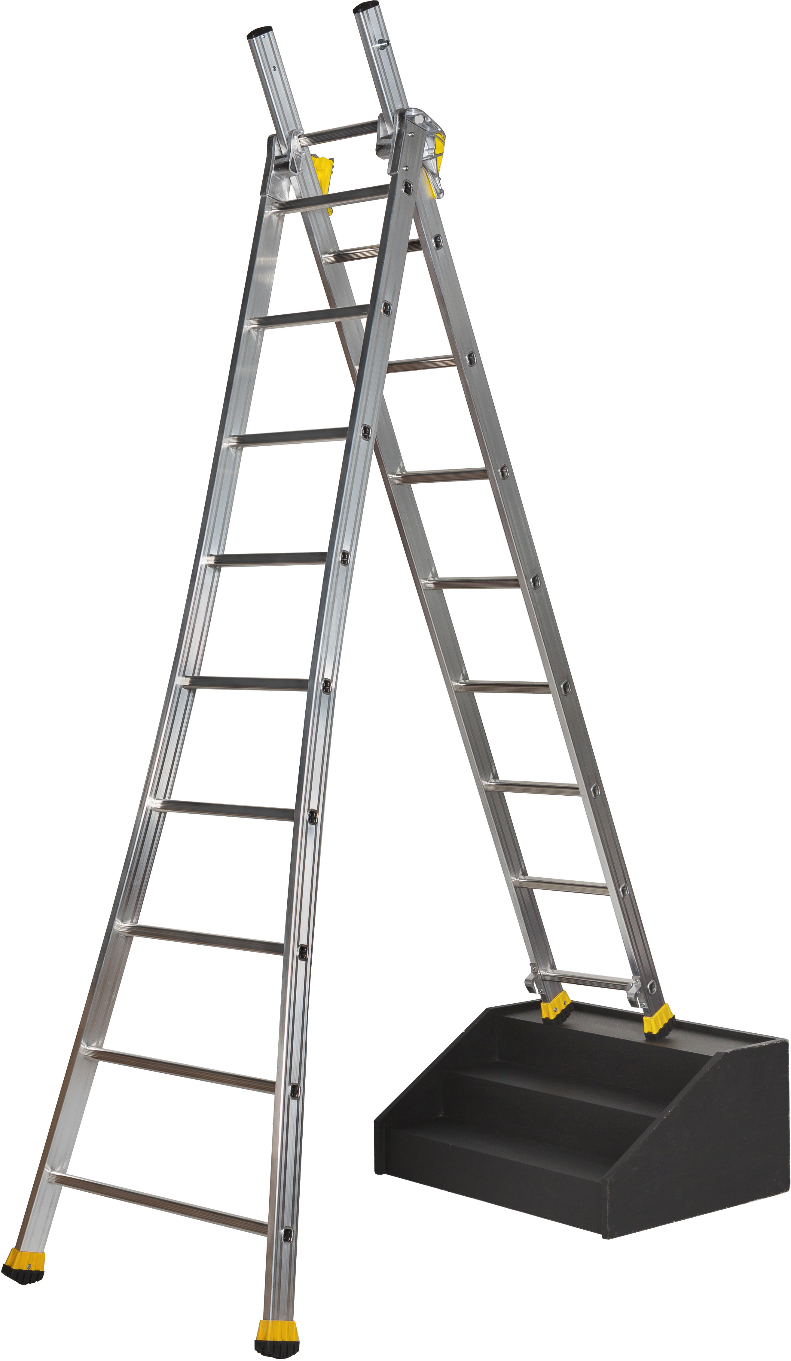 Echelle transformable à base évasée 2 plans CENTAURE MASTER T2 4m20 - 510214