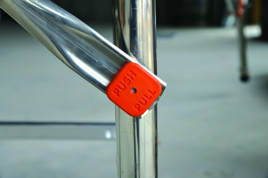 Echafaudage roulant aluminium Centaure Base standard Longueur 1m35 - STS 135 3, plancher 2m80 - 514703