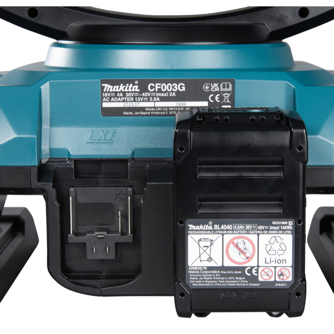 Ventilateur LXT XGT 40V Li-Ion - D450 m - MAKITA - CF003GZ