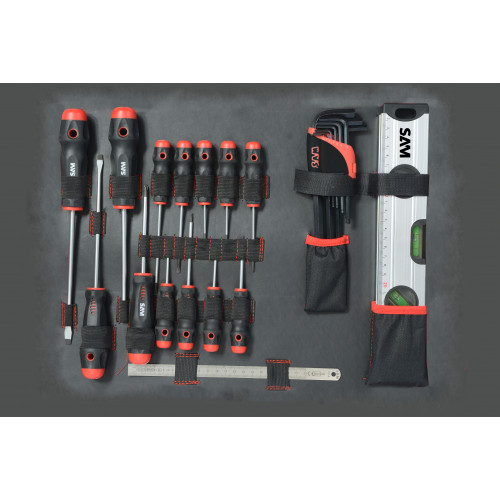 VALISE SÉDUCTION SAM OUTILLAGE 136 OUTILS - CP136N