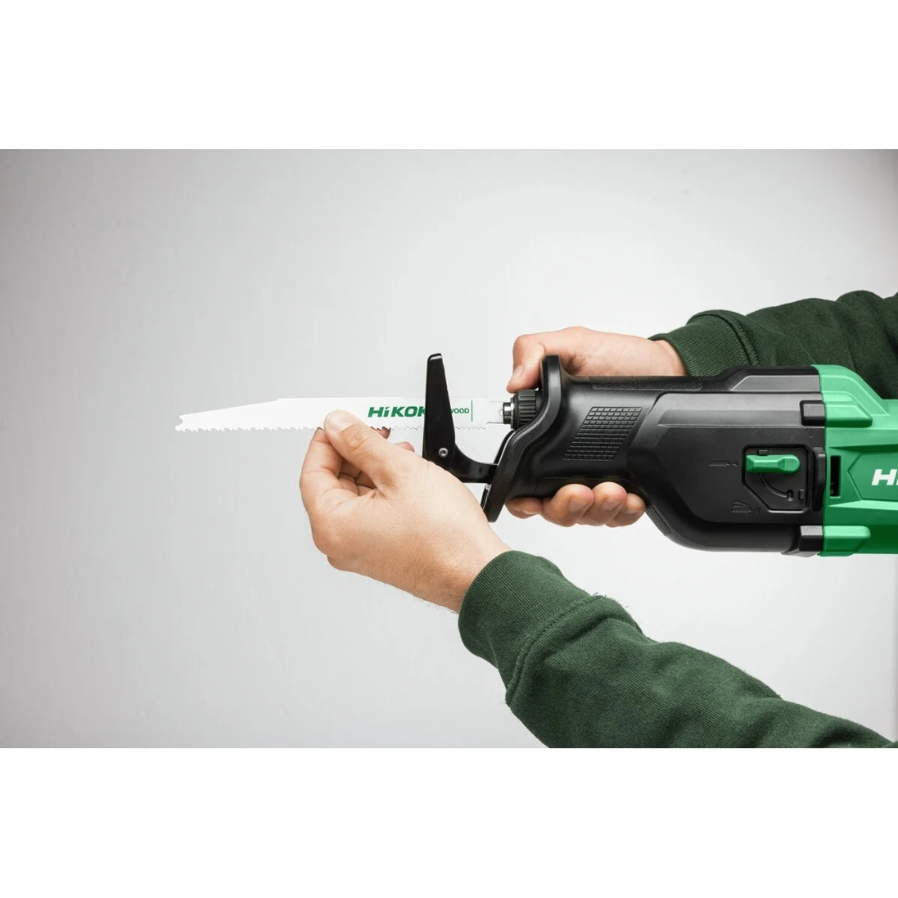 Scie sabre 120mm 18V Li-ion - sans batterie ni chargeur - HIKOKI - CR18DBW4Z