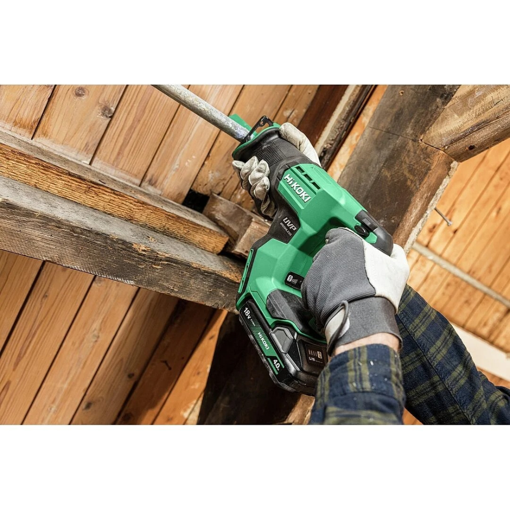 Scie sabre 130mm course 29mm 18V li-ion - sans batterie ni chargeur - HIKOKI - CR18DMAW2Z