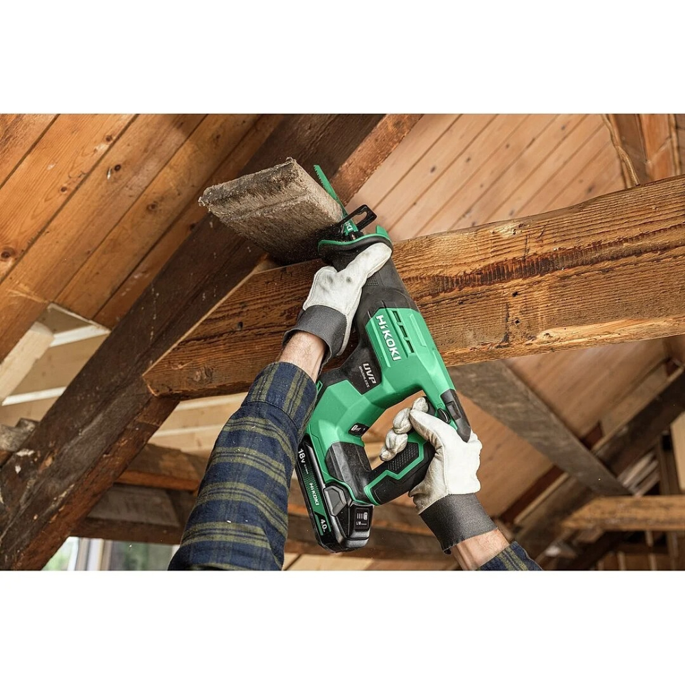 Scie sabre 130mm course 29mm 18V li-ion - sans batterie ni chargeur - HIKOKI - CR18DMAW2Z