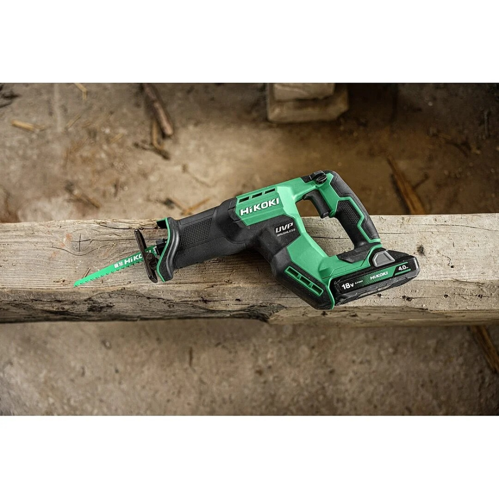 Scie sabre 130mm course 29mm 18V li-ion - sans batterie ni chargeur - HIKOKI - CR18DMAW2Z