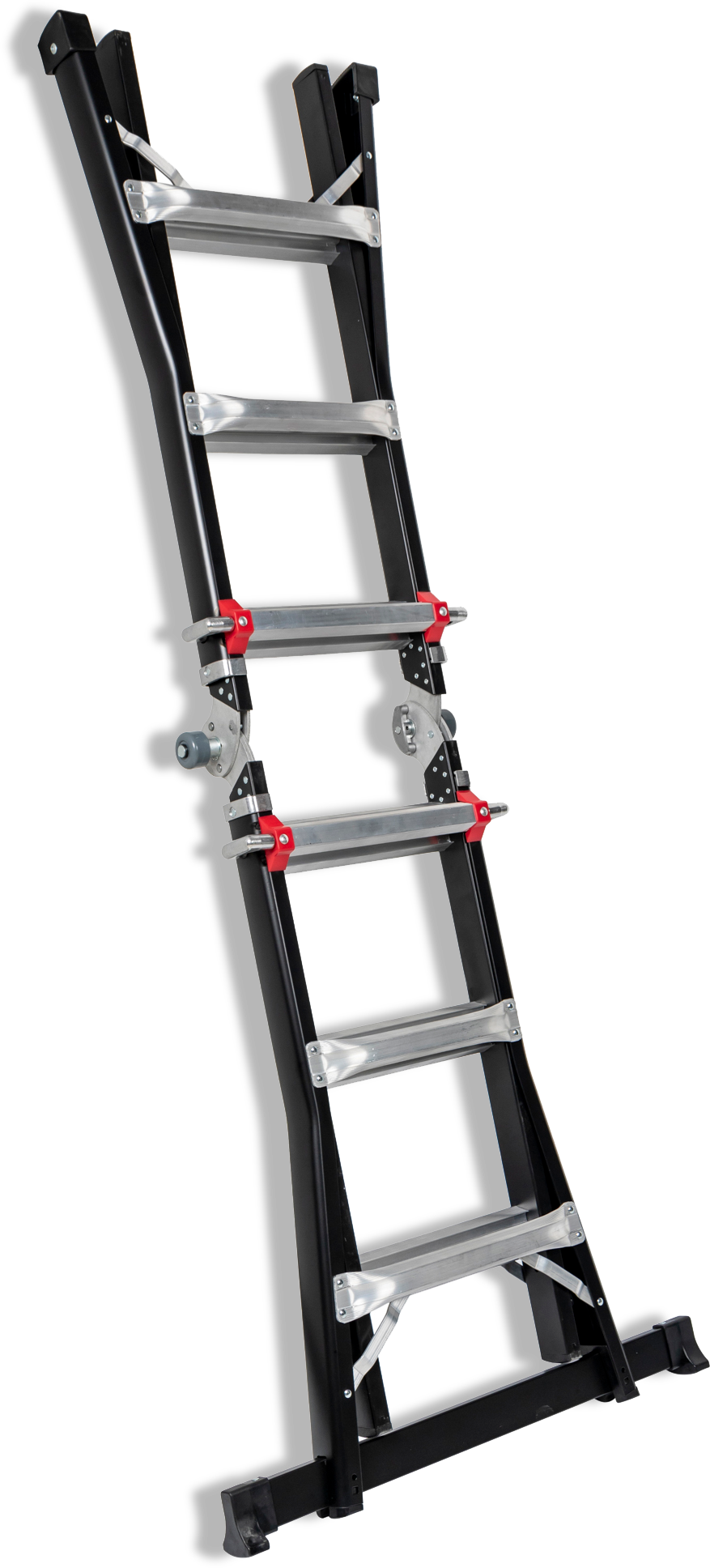 ÉCHELLE ARTICULÉE TÉLESCOPIQUE JAGUAR3 4x5 HELDER PRO AVEC BARRE STABILISATRICE - JAG34x5BS