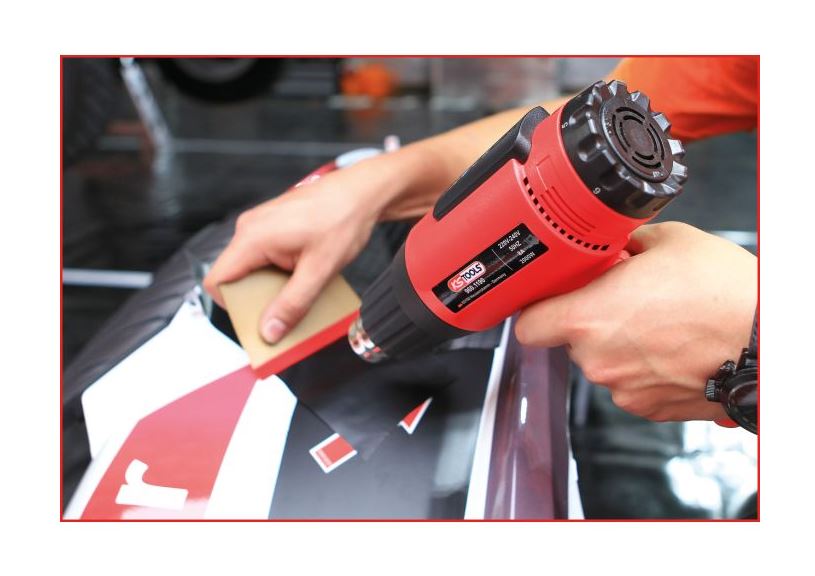 Decapeur thermique 2000W avec buses KS TOOLS - 960.1190