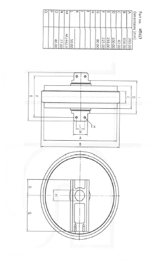 ROUE FOLLE DCF - DCF - HT417