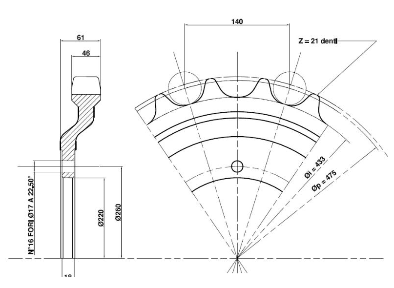 BARBOTIN 21 DENTS - ASSP0814