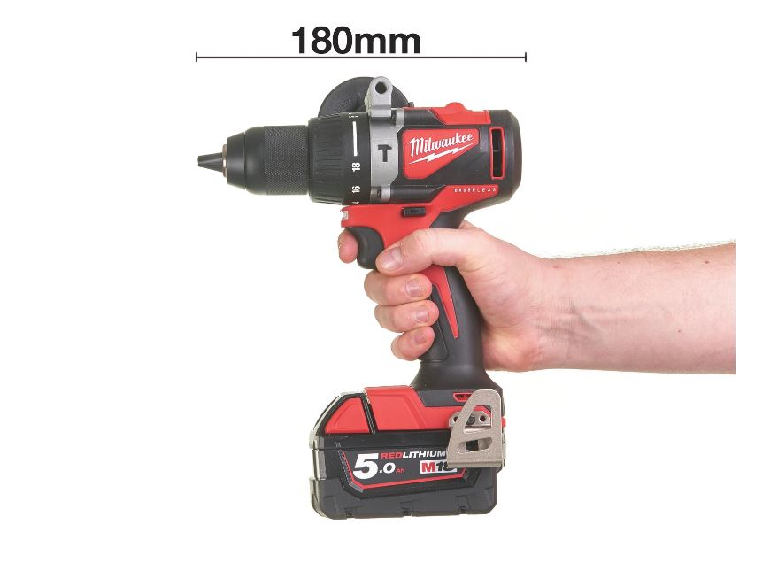 PERCEUSE PERCUSSION 85 NM MILWAUKEE M18 BLPD2-502X BRUSHLESS 18V 5,0AH 4933464517