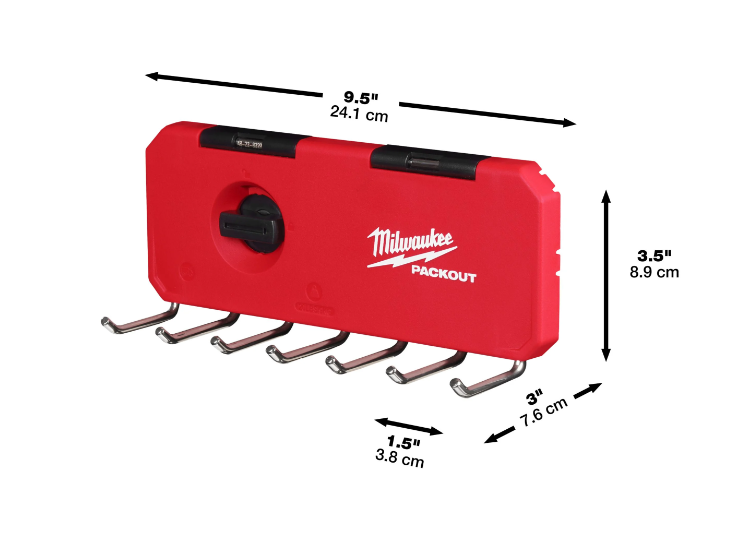 PACKOUT RANG PETITS CROCHETS - Carton MILWAUKEE ACCESSOIRES - 4932493384